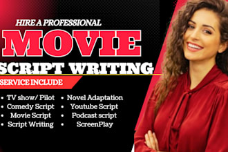 write movie script screenplay film script screenwriting comedy script stage play