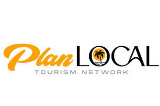 design travel, adventure, beach, nature, tourism logo