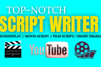 do movie script screenplay feature film, comedy script, short drama, action film