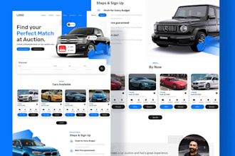 develop car auction website, online bidding, car buy and sell app, car listing