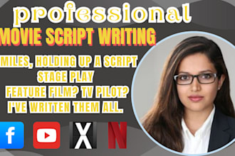 do movie script writing, screenwriting, feature film tv pilot, filmmaking