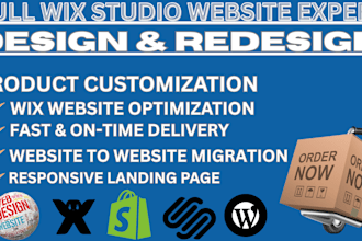 wix studio website wix studio design fix wix edit wix transfer wix revamp wix