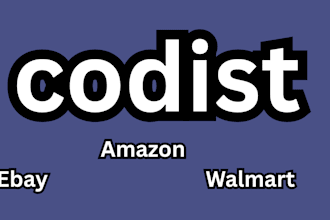 upload codisto on amazon list  ebay, walmart,  etsy