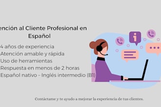 be your customer support agent via chat, email or call