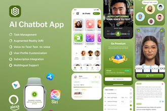 build chatgpt ai mobile app, websites, ai software, saas apps, ai chatbot