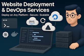 setup digitalocean, aws, gcp, cpanel, vps, and deploy your websites seamlessly
