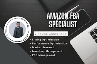 be amazon virtual assistant, amazon fba va, and amazon ppc expert