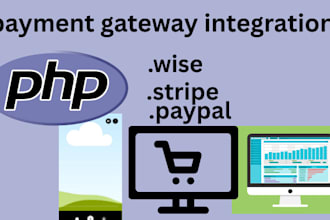 integrat payment gateway wise paypal php shopify code wordpress stripe ecommerce