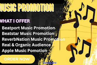 do soundcloud music, beatstar music, bandcamp boomplay, itunes music promotion