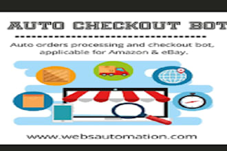 create mercari bot, marketplace bot, amazon bot, auto buying bot, ebay etsy bot