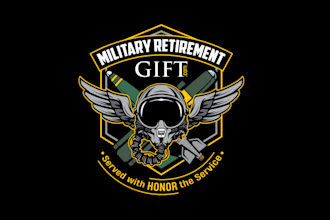 create professional military business logo design