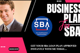 prepare an sba standard and professional business plan for loan approval