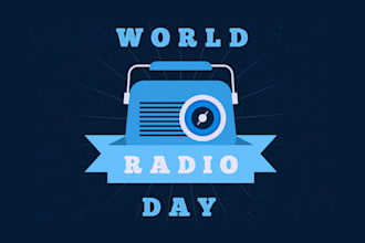 design radio stations logo for your brand