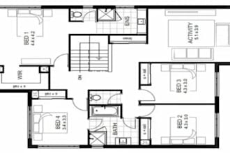 architectural floor plan architectural planning framing plan autocad mep hvac