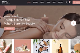 design highly profitable skincare shopify spa store cosmetics makeup website