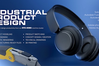 design high quality 3d models for 3d printing, prototyping, and manufacturing