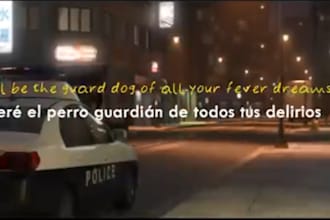 do kinetic typography, text animation, lyric video, explainer video, augmented v