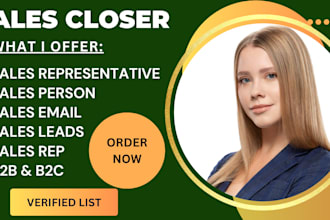 be your high ticket sales closer sales representative sales internet salesperson