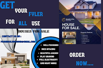 design flyers, posters, leaflet, door hanger, brochure, for you  needs