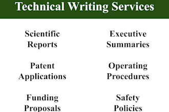 prepare technical and formal documents
