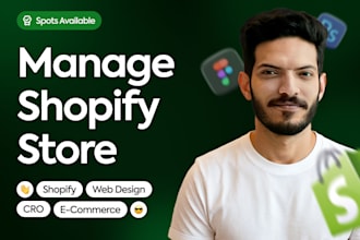 manage your shopify store and handle fulfillment