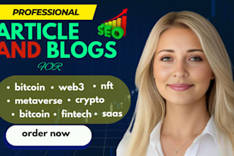write a professional seo blog and article on web3, crypto, blockchain, saas, nft