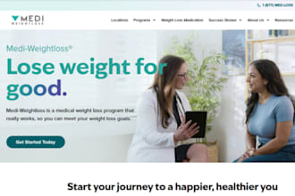 wix wordpress weight loss website weight loss coach website fitness website