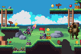 create custom 2d pixel art, 16x16rpg, 8bit art character sprites and game assets