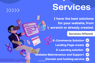 help you with the creation of your wordpress site