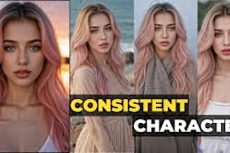 create realistic consistent ai influencer model, onlyfans model for sfw nsfw use