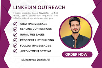 do linkedin outreach through sales navigator