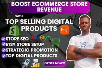 do 7 figure digital products for etsy promotion, etsy sales, shopify marketing