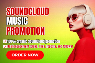 do organic soundcloud music promotion, USA soundcloud, spotify promo no bot