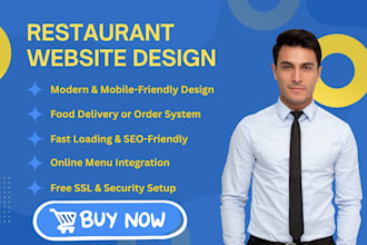 create a restaurant, food ordering, or bakery website in wordpress
