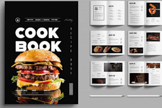 write design format cookbook recipe book cover ebook workbook layout keto vegan