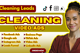 cleaning video ads cleaning leads cleaning facebook ads instagram tiktok ads