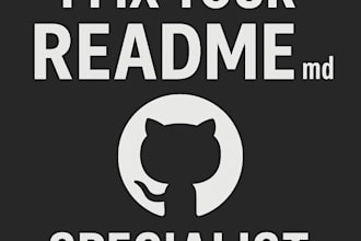 write a professional and custom readme for your github project