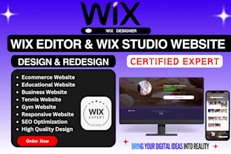 wix website design wix website redesign wix website design wix studio website