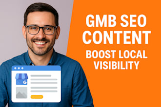 write and post SEO optimized content on your google my business profile