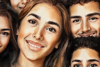 transform your picture into custom artwork
