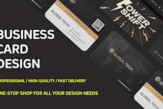 design professional business card and letterhead for you