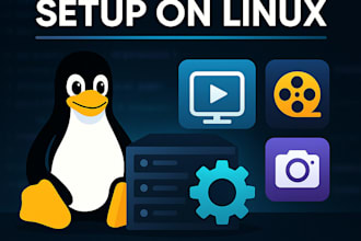 setup and configure media server on linux with sonarr, radarr, immich