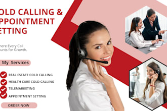 do real estate cold calling healthcare cold calling, b2b b2c appointment setting