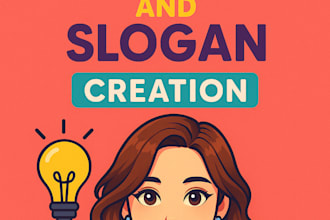 craft catchy business names and powerful brandable slogans