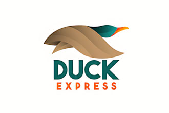 design duck hunting club logo in 1 day