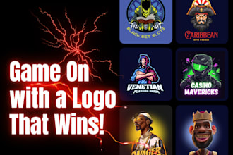 design custom gaming logo and cover art for your stream or channel
