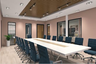 render 3d office design, commercial interior, workspace interior design, 3d cgi