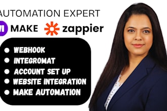 integromat, automatisation makecom, intégration API de made com avec zapier