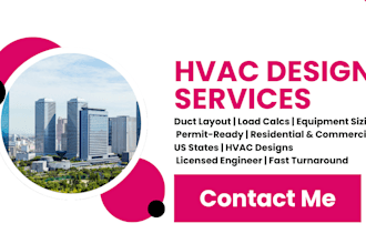 design your hvac system for residential and commercial buildings