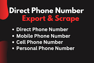 find verified direct phone number, cell number, and mobile number for your leads